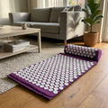 Acupressure Massage Mat & Pillow Set for Pain Relief, Stress Reduction and Full Body Relaxation